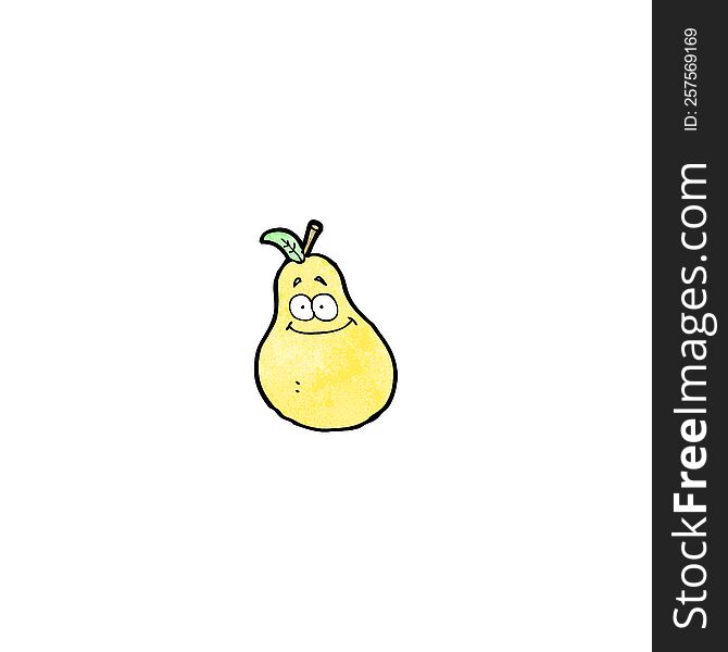 cartoon pear