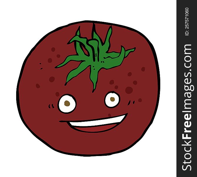 cartoon tomato