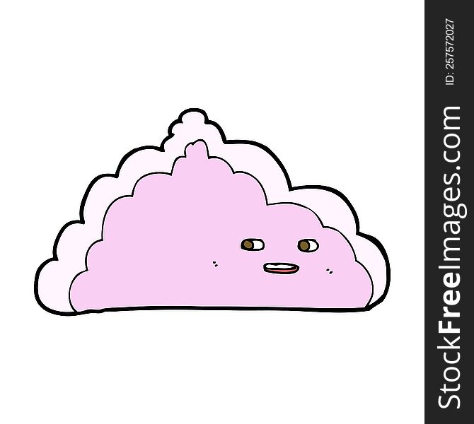 cartoon cloud