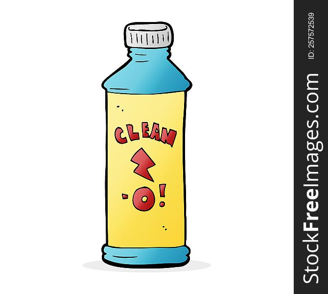 Cartoon Cleaning Product