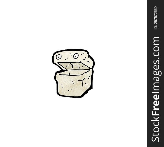 lunch box cartoon character