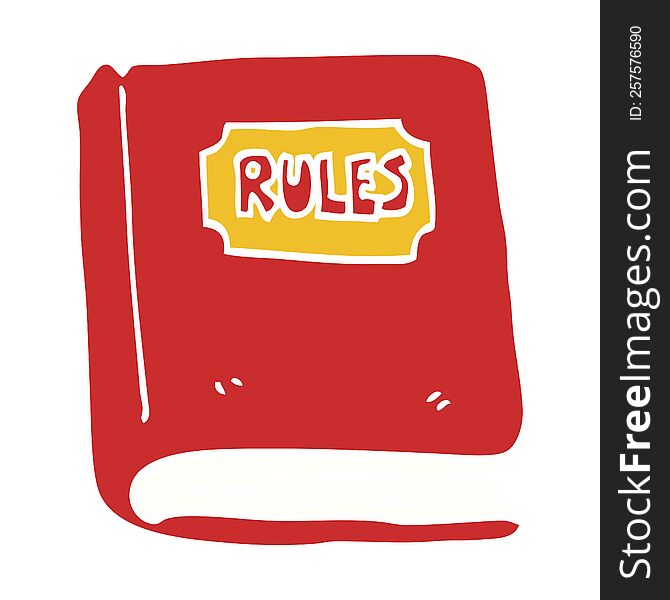 cartoon doodle rule book