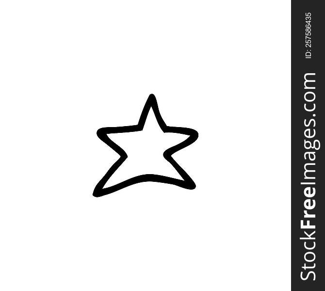 cartoon star symbol