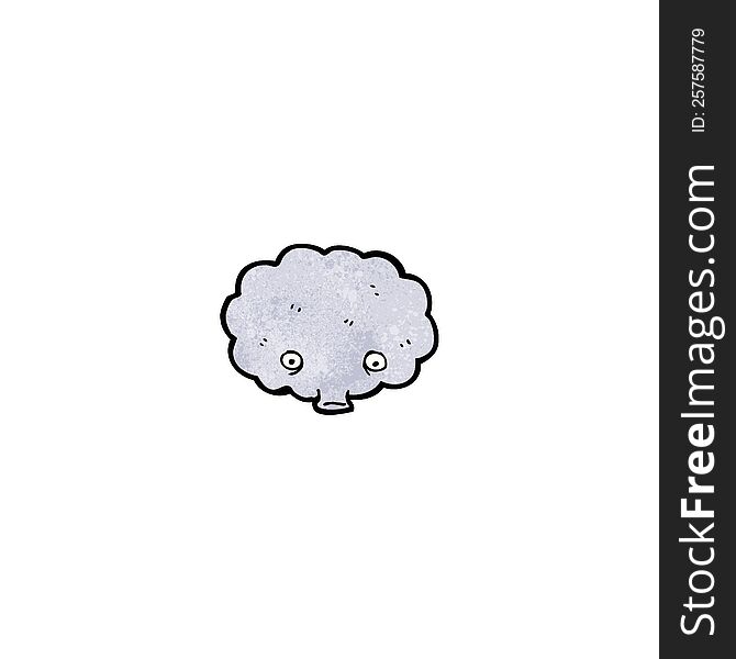 Cartoon Rain Cloud