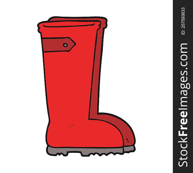 Cartoon Wellington Boots