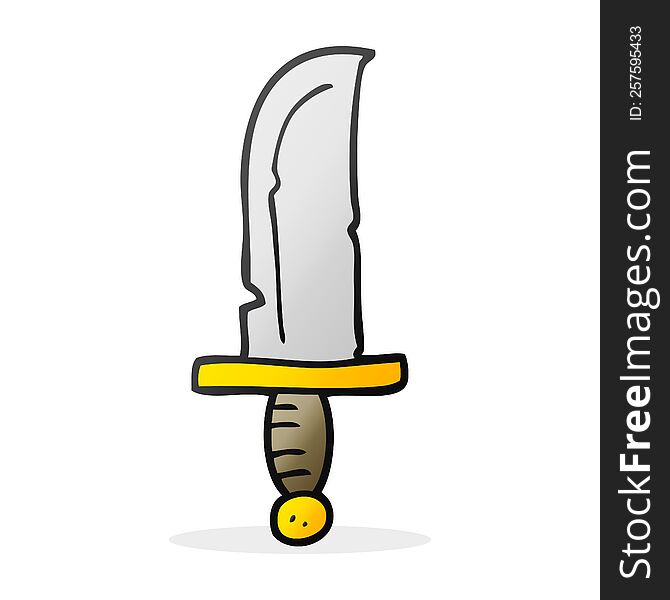Cartoon Knife