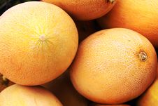 Yellow Melon Royalty Free Stock Images Yellow Melon Royalty Free Stock Images