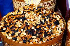 Dried Fruit And Nuts Mix Royalty Free Stock Photos Dried Fruit And Nuts Mix Royalty Free Stock Photos