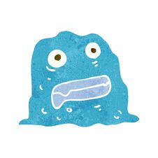 Cartoon Slime Creature Stock Photos