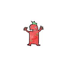 Cartoon Swamp Monster Royalty Free Stock Photos