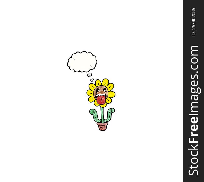 Cartoon Sunflower