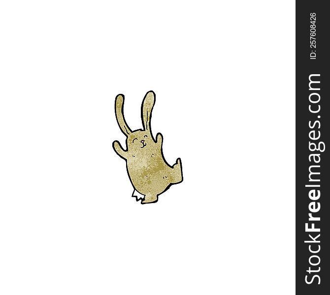 Cartoon Dancing Rabbit