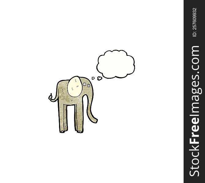 Funny Cartoon Elephant