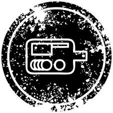 Free Chopping Board Distressed Icon Stock Image - 257617011