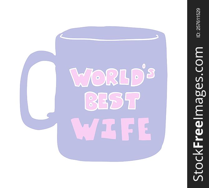 worlds best wife mug
