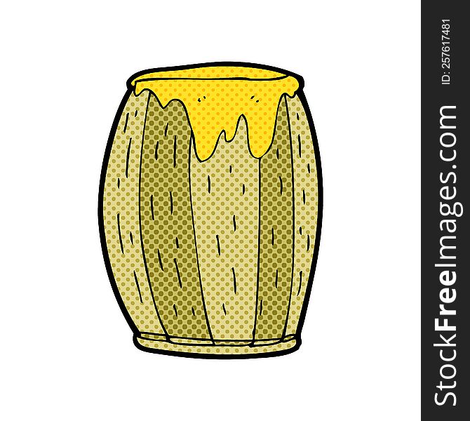 cartoon barrel