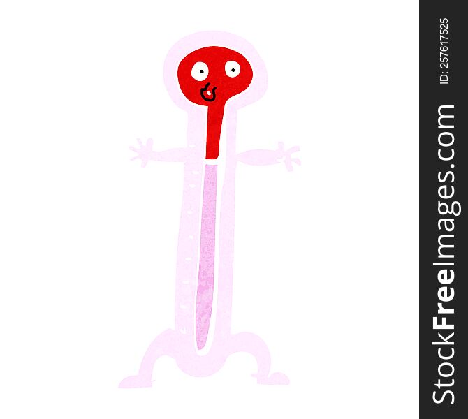 Cartoon Thermometer