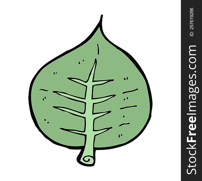 Cartoon Leaf