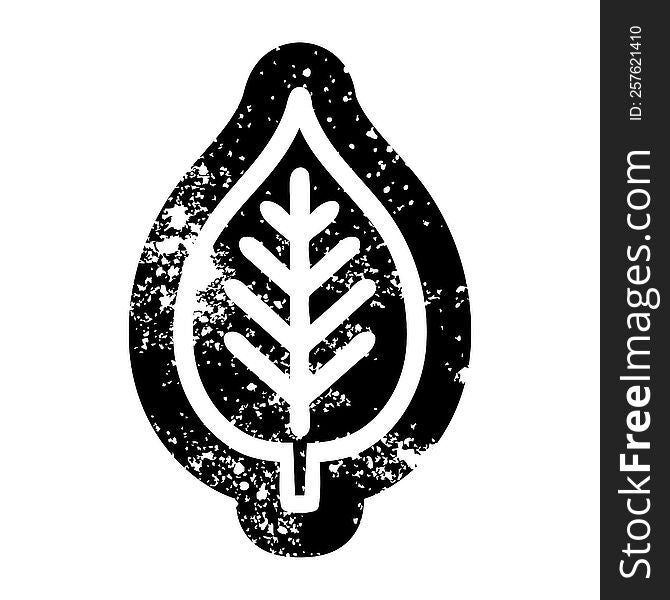 natural leaf icon symbol