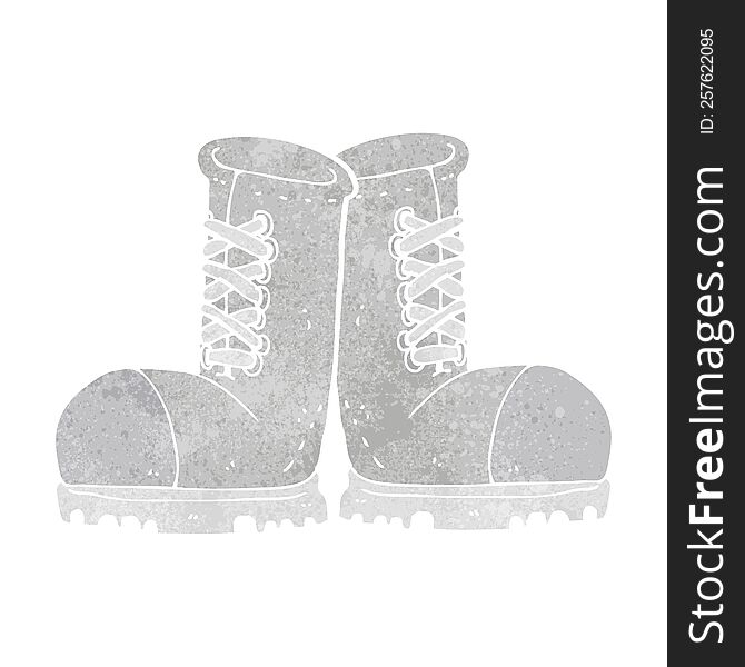 cartoon steel toe cap boots