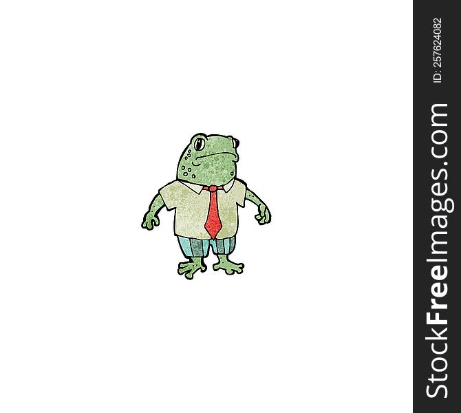 cartoon frog boss