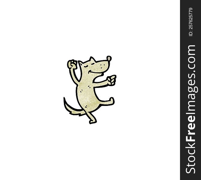 Cartoon Dancing Dog
