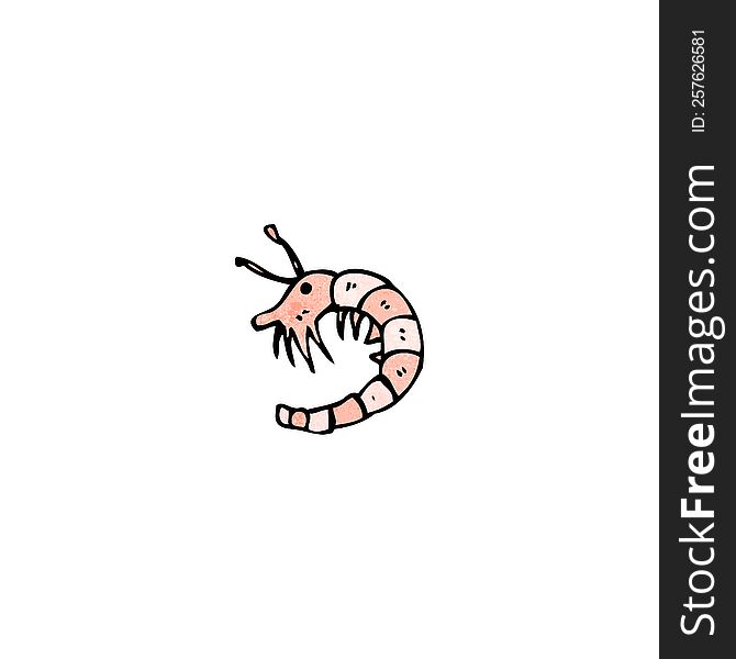 Cartoon Shrimp