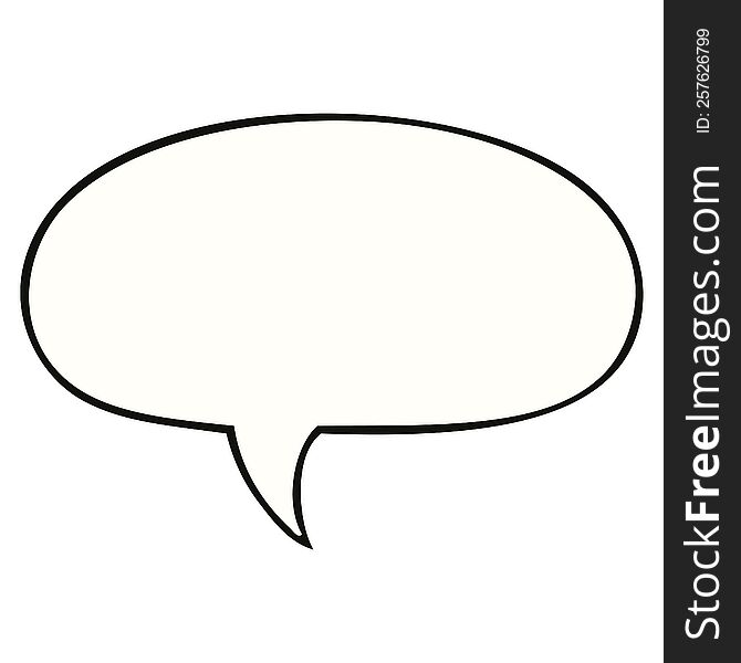 Cartoon Speech Bubble And Speech Bubble