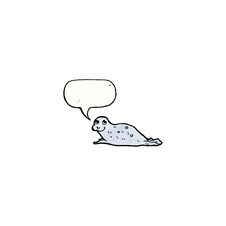Cartoon Seal Pup Stock Photos