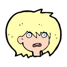 Free Cartoon Shocked Expression Royalty Free Stock Photography - 257639647