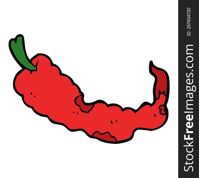 Cartoon Chili Pepper