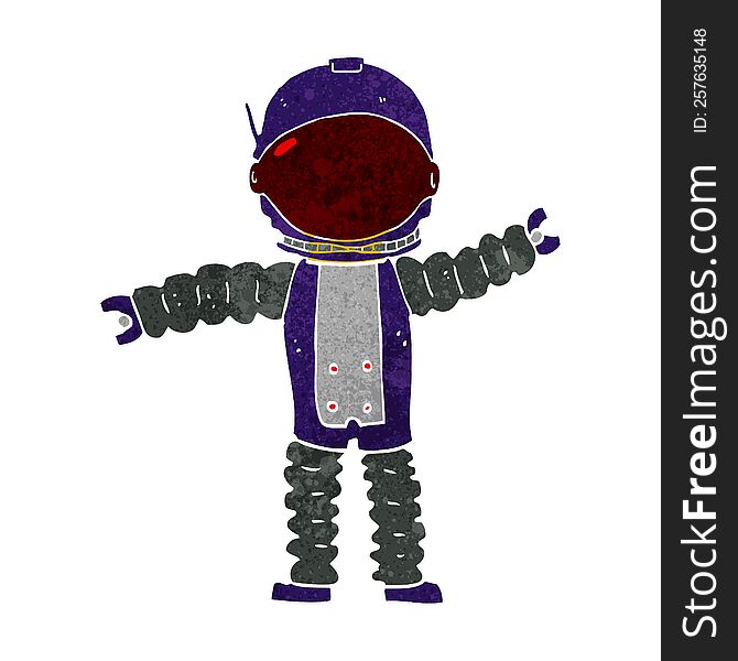 Cartoon Astronaut