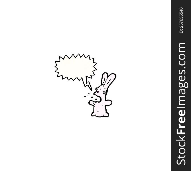 burping rabbit cartoon