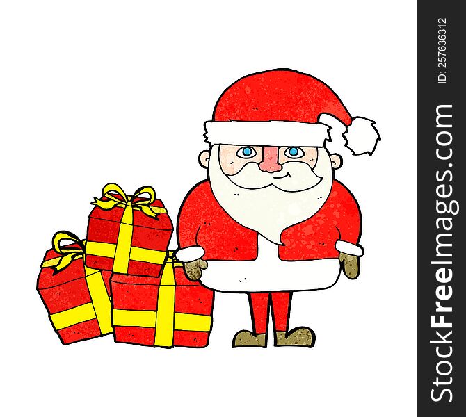 Cartoon Santa Claus