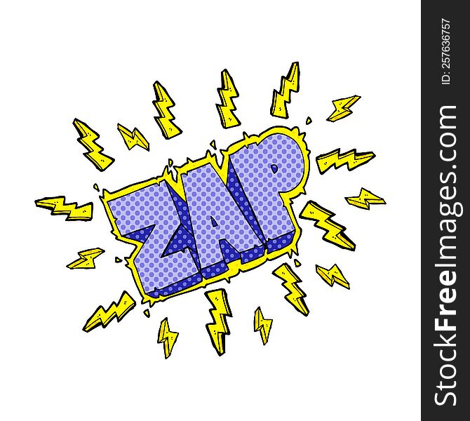 Cartoon Zap Symbol