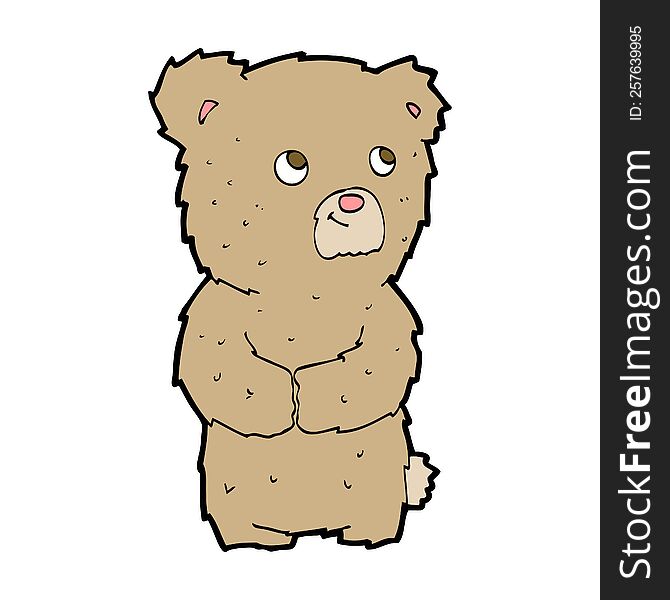 cartoon teddy bear