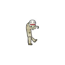 Cartoon Zombie Royalty Free Stock Photo Cartoon Zombie Royalty Free Stock Photo