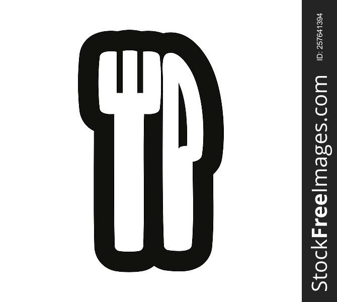 Knife And Fork Icon