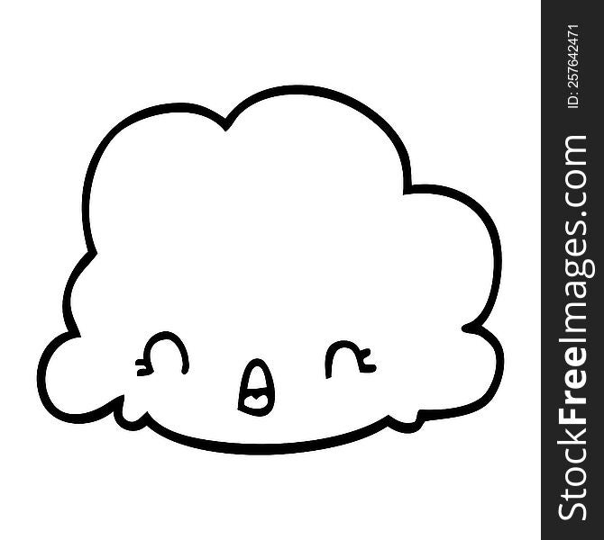 cartoon cloud
