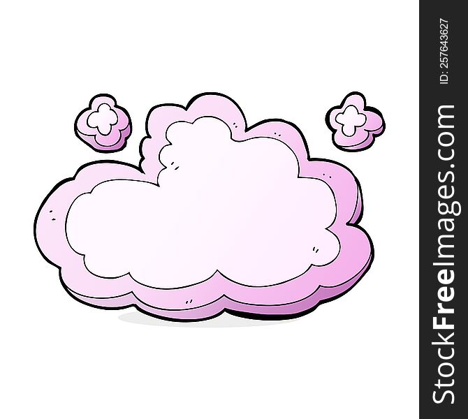 cartoon decorative cloud