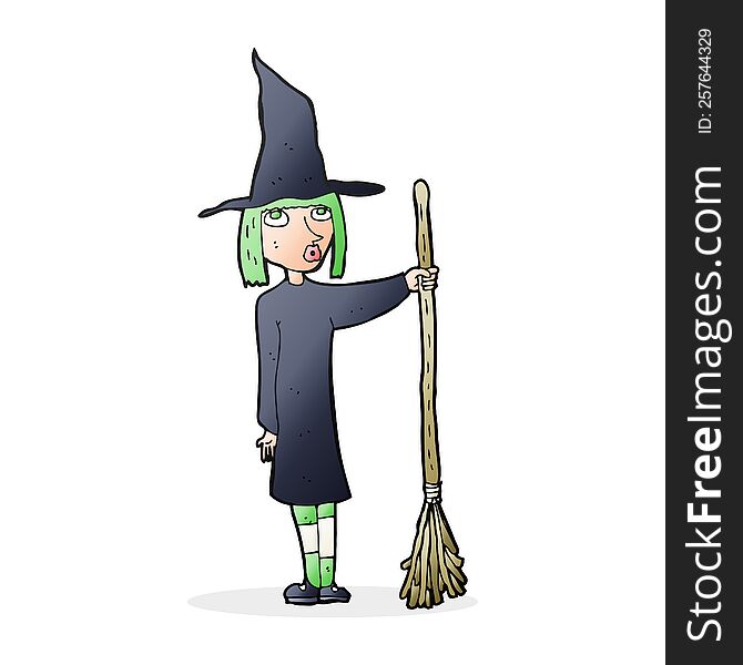 Cartoon Witch