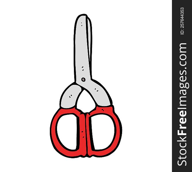 Cartoon Scissors