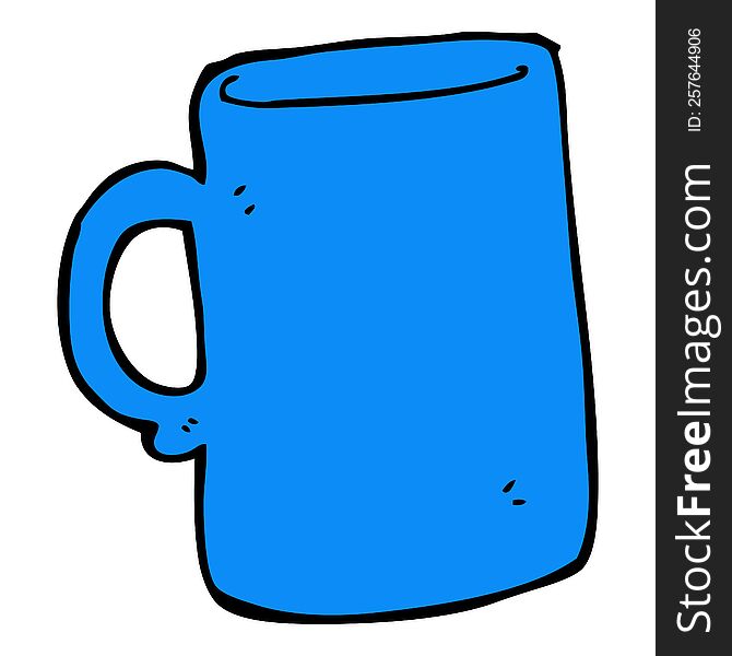 cartoon mug