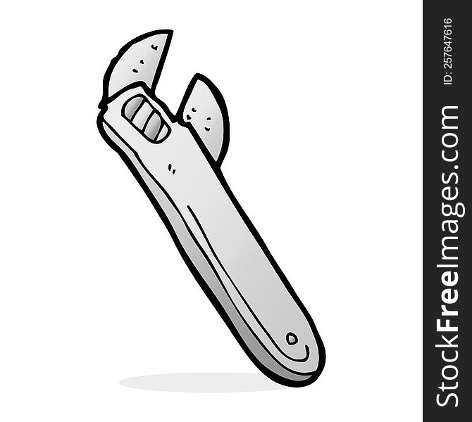 Cartoon Adjustable Spanner