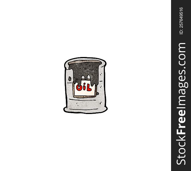 Cartoon Barrel Of Oil