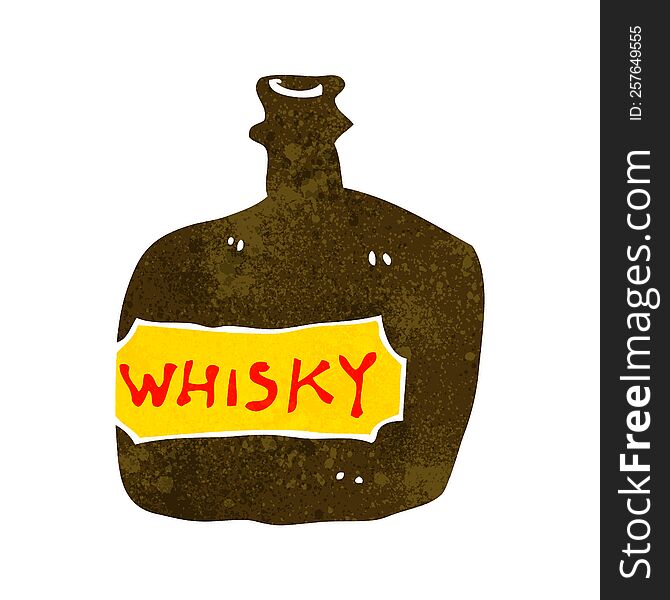 cartoon whisky jar
