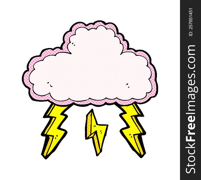 Cartoon Cloud Symbol