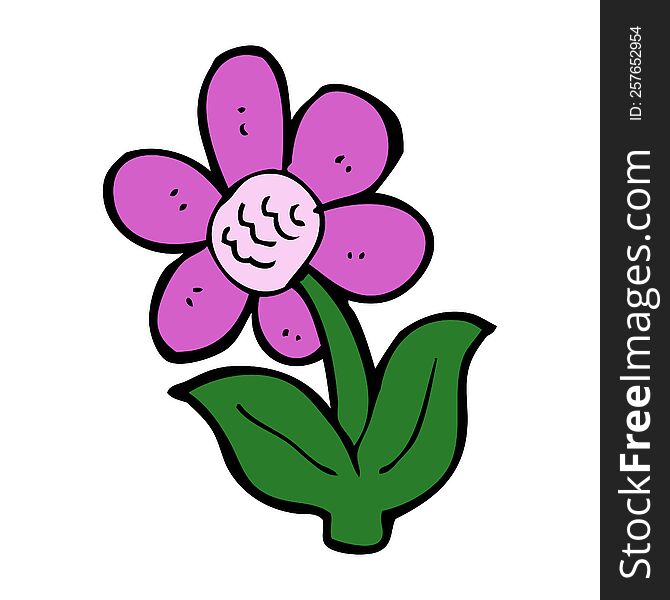 Cartoon Flower