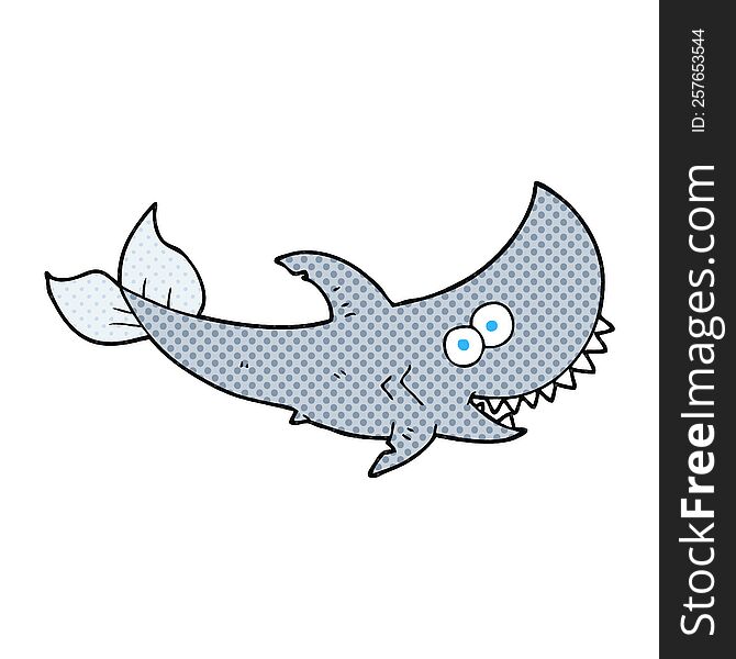 cartoon shark