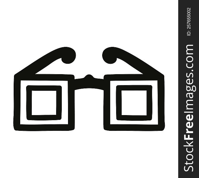 square glasses icon symbol